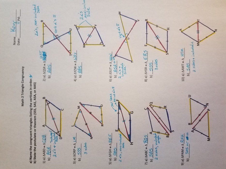 Sas worksheet congruent triangles sss geometry answers document untitled excel db punctuate sentence please