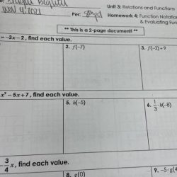 Domain range relation functions function values relations answer