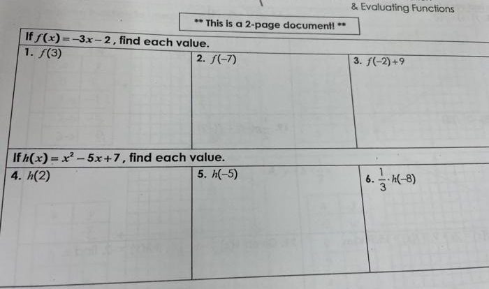 Domain range relation functions function values relations answer