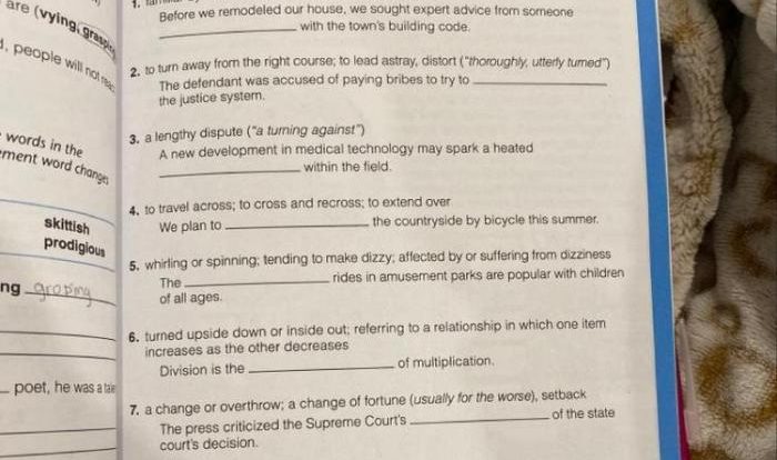 Vocab workshop level c unit 1 answers