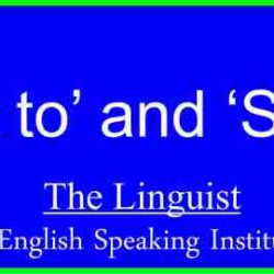 Ought should linguist